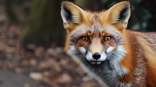 Close-Up of a Red Fox