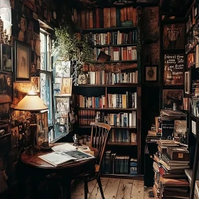 Old Room with Books