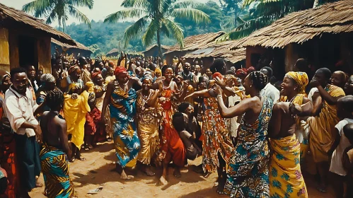 African Village Dance: A Celebration of Culture