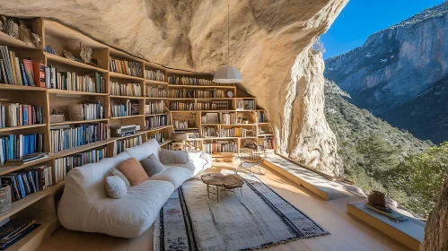 Cave Library Retreat