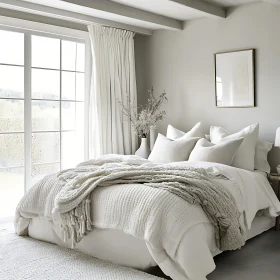 Minimalist Bedroom with Natural Light