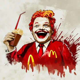 Stylized Ronald Character Art