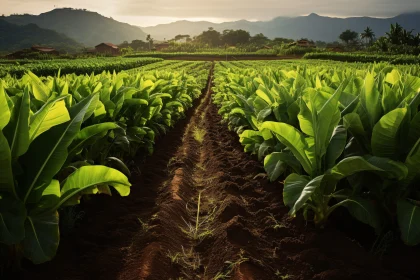 Agricultural Landscape with Greenery