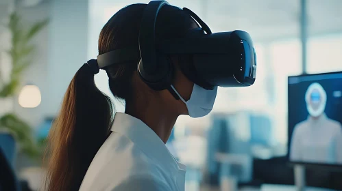 Virtual Reality Immersion in Modern Setting