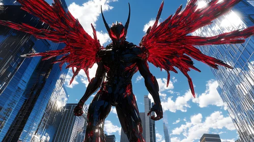 Urban Demon: A City's Crimson Shadow