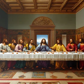 Iconic Last Supper Scene