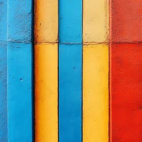 Abstract Rectangles Wall Art, Colorful Composition