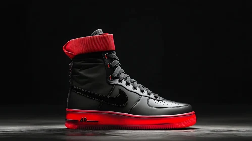 Modern High-Top Sneaker Design