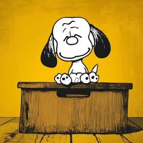 Classic Cartoon Dog Art