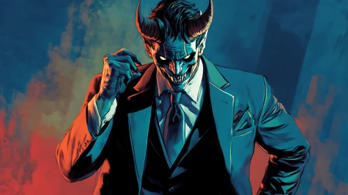 Devil in Disguise Digital Artwork