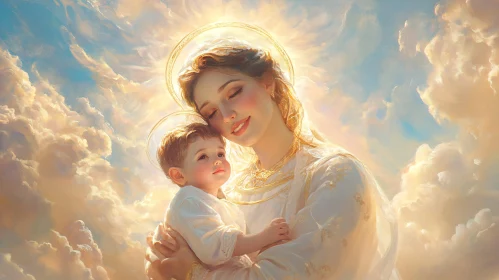 Motherly Love Celestial Art