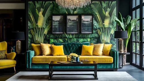 Lush Tropical Interior Design