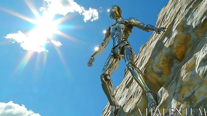 Shining Cyborg in Nature