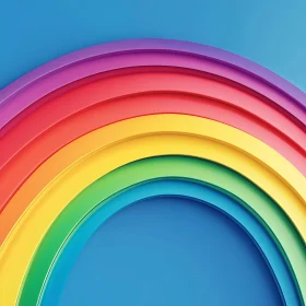 Colorful Rainbow Spectrum Art