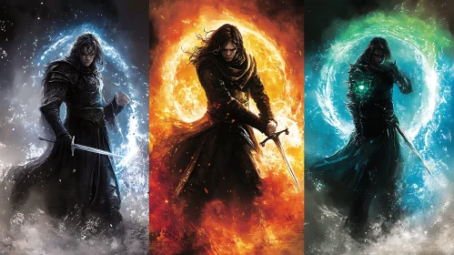 Triad of Warriors: Elements of Power