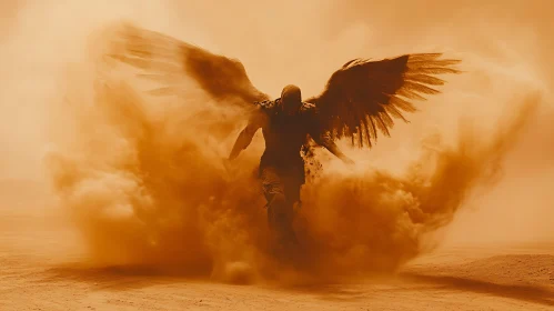 Sandstorm Angel: A Desert Encounter