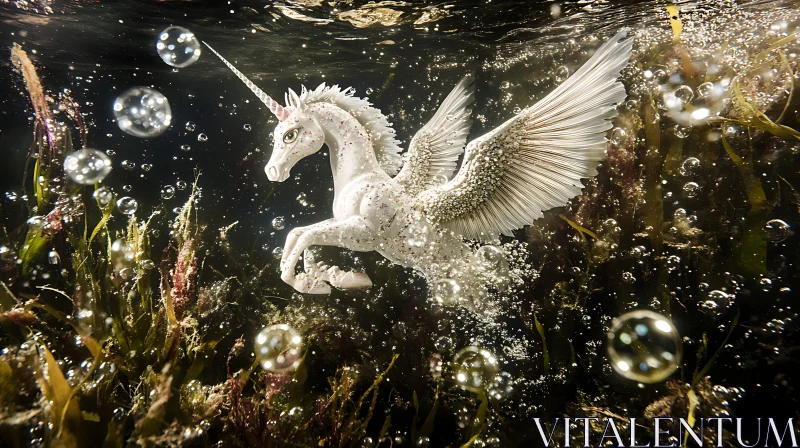 Underwater Unicorn Fantasy