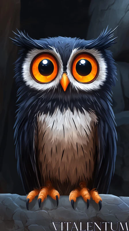 Captivating Owl Portrait