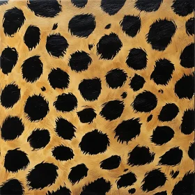 Abstract Tan and Black Spot Design