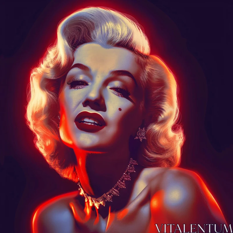 Marilyn Monroe Classic Glamour