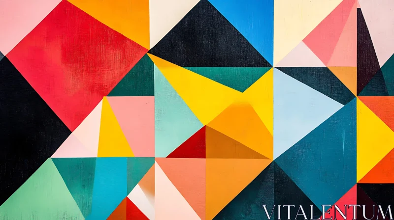 Colorful Geometric Patterns in Abstract Design