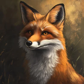 Elegant Fox Portrait