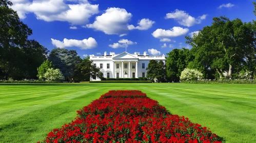 Presidential Residence with Garden View