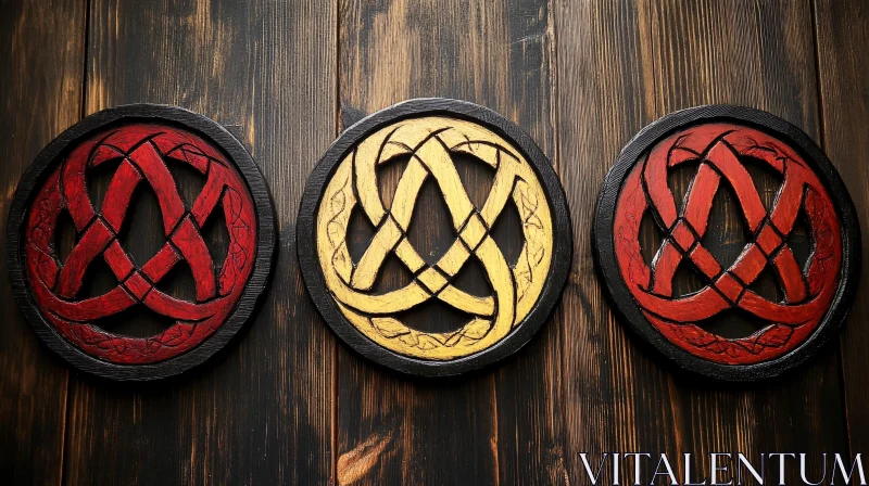 Wooden Celtic Knot Art