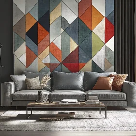 Geometric Art in Contemporary Interiors