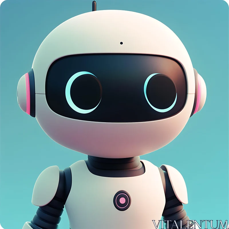 Cute Robot Character Design