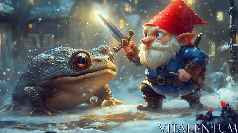 Gnome's Challenge in Winter Wonderland