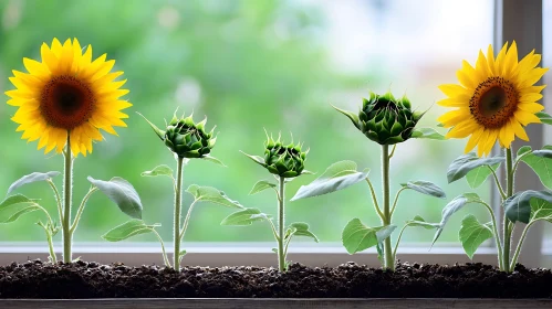 Sunflower Growth Stages