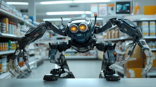 Robot in Supermarket