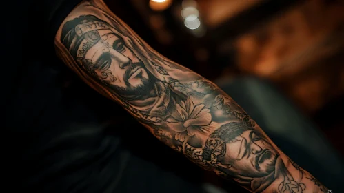 Artistic Arm Tattoo Design