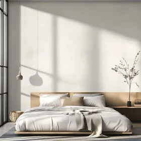 Serene Bedroom with Modern Design