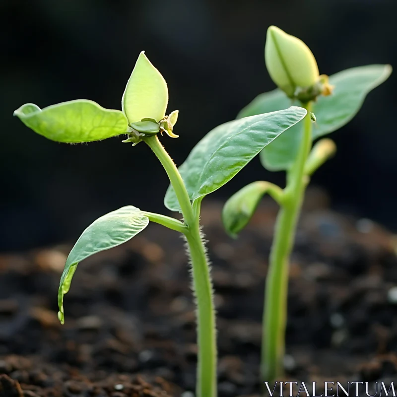 Seedling Sprout AI Image