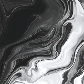Fluid Monochrome Patterns