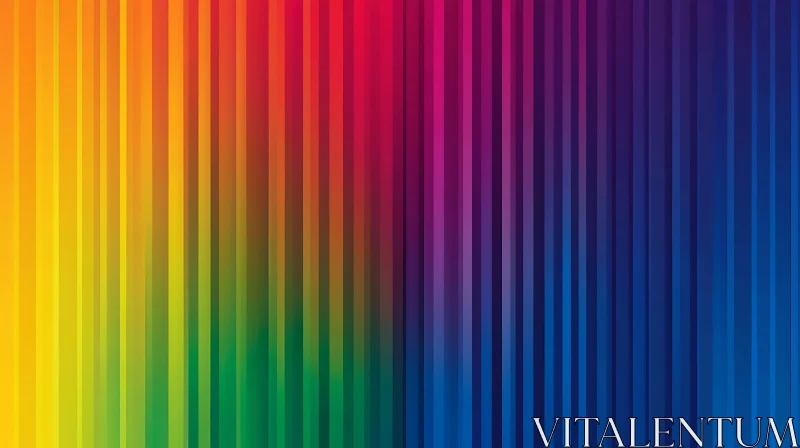 Colorful Spectrum Background with Lines AI Image