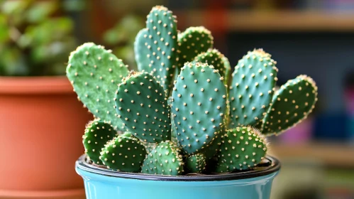 Cactus Plant Close-Up