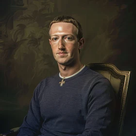 Mark Zuckerberg Formal Portrait