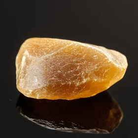 Unpolished Amber Mineral