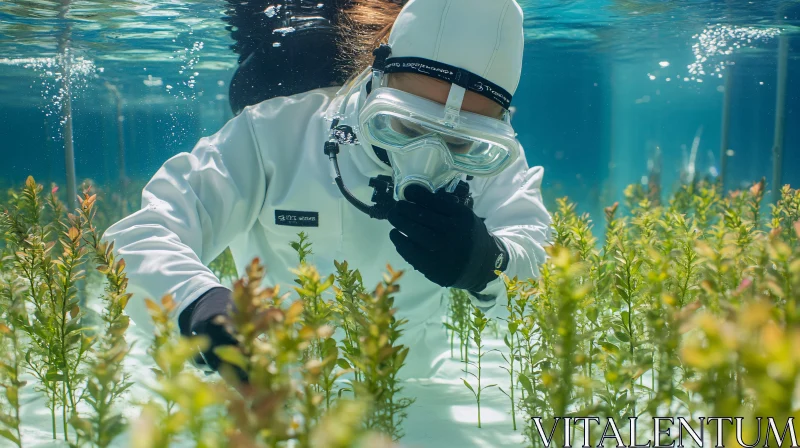 Submerged Cultivation: Ocean Gardener AI Image