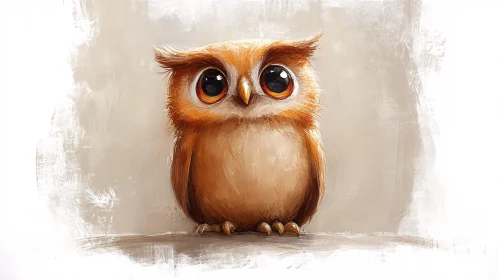 Whimsical Owl Artwork