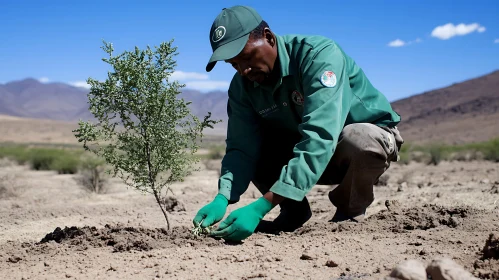 Tree Planting in Arid Environment