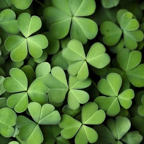 Dense Greenery of Clovers