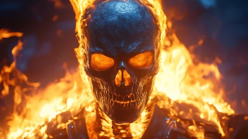 Flaming Skull of the Underworld