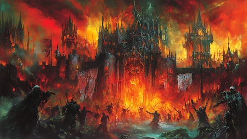 Burning Castle of the Damned