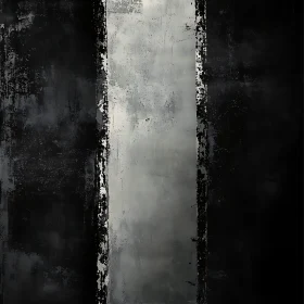 Textural Monochrome Abstract Artwork