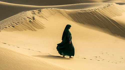 Solitude in the Sands: A Desert Journey