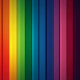 Colorful Gradient Stripes Abstract Art